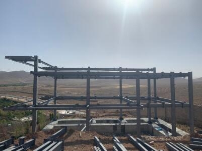 اسکلت فلزی پیچ و مهره